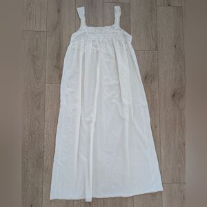 Victoria's Secret White Lace Waist Maxi Skirt